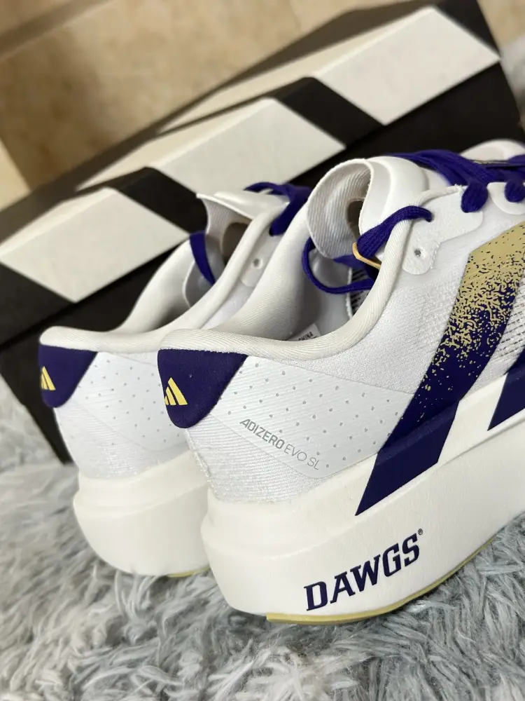 TimelessDesign adidas Adizero Evo SL White Purple Running – Adidas Edition 486 
