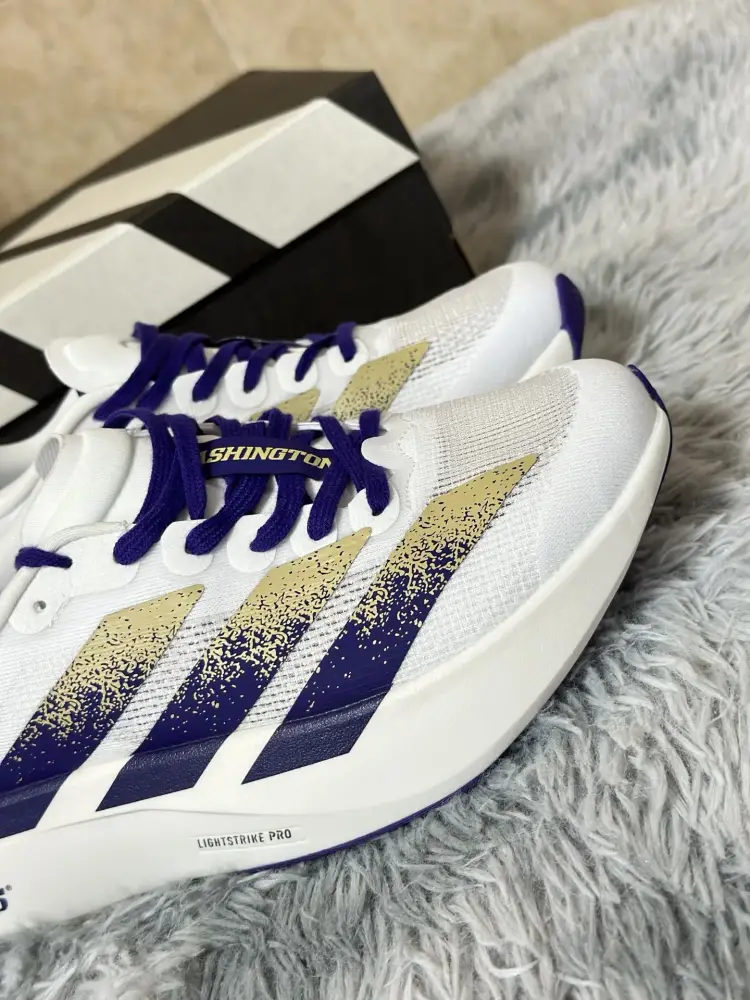TimelessDesign adidas Adizero Evo SL White Purple Running – Adidas Edition 486 