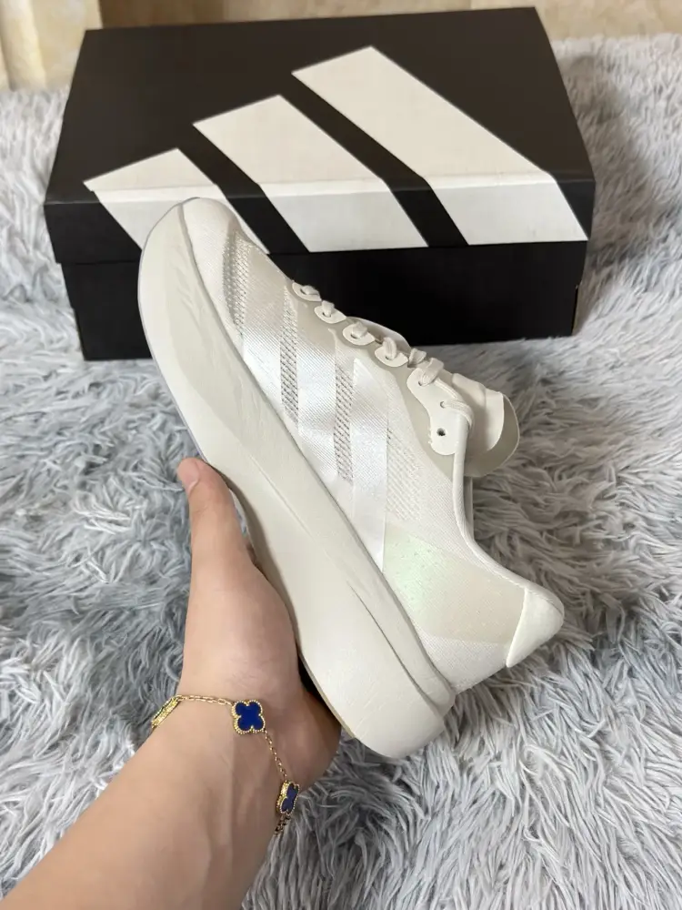 Efficient adidas Adizero Evo SL White Running – Adidas Sneakers 474 