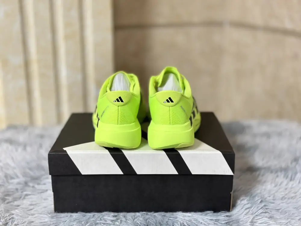 Durable adidas Adizero Evo SL Yellow Black Running – Adidas Edition 483  ECAE244