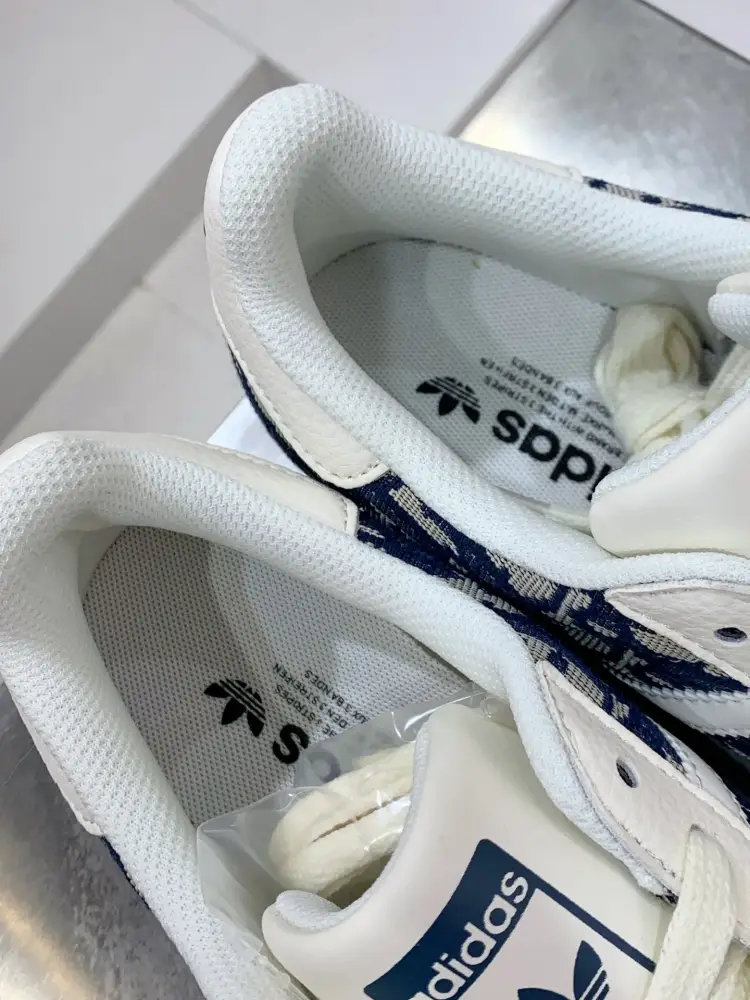 Durable adidas Gazelle Indoor Dior Blue Low Top 507 