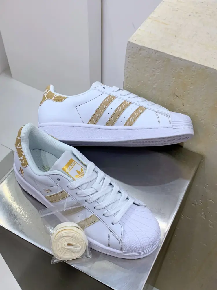 Fashionable adidas Gazelle Indoor W MLB White Gold – Adidas 511  CABC151