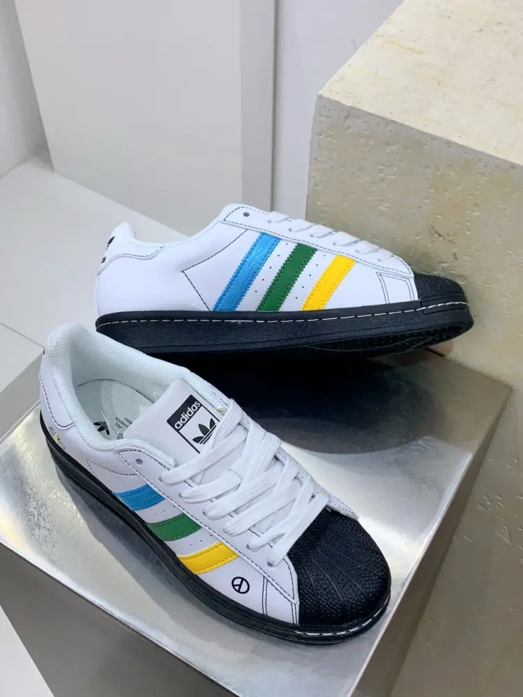 Bold adidas Gazelle Indoor White Multicolor Low – Adidas 517  BEAB438