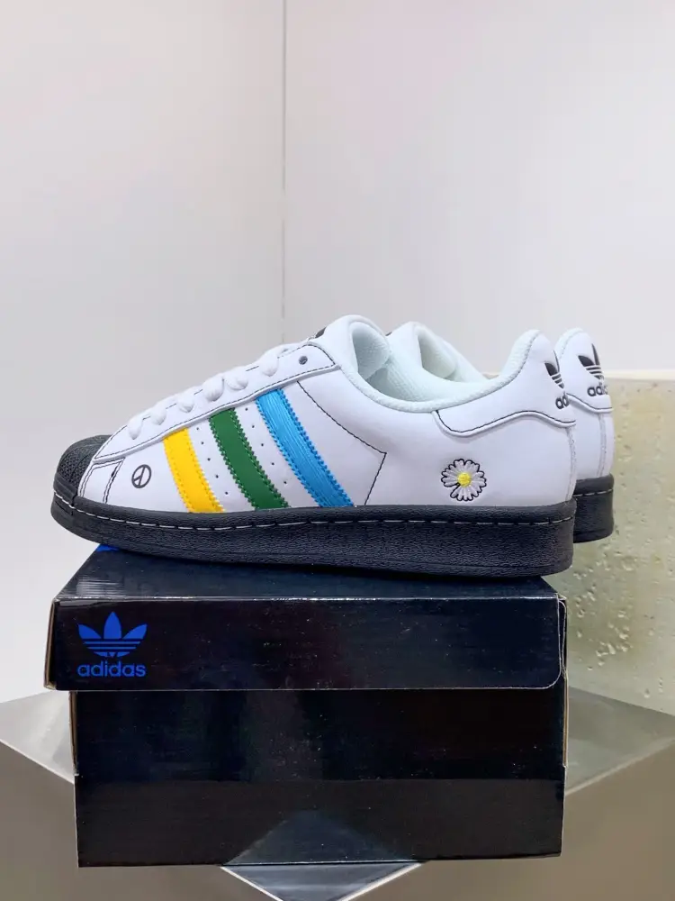 Bold adidas Gazelle Indoor White Multicolor Low – Adidas 517 