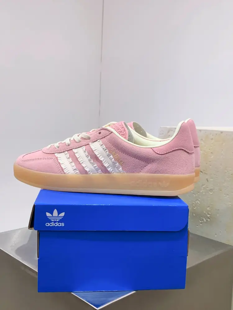 adidas Originals Gazelle Indoor Pink White – Compact 519 
