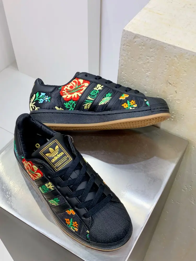AllSeason adidas Originals Superstar 2 Floral Black Low – Adidas 540  DBBF535