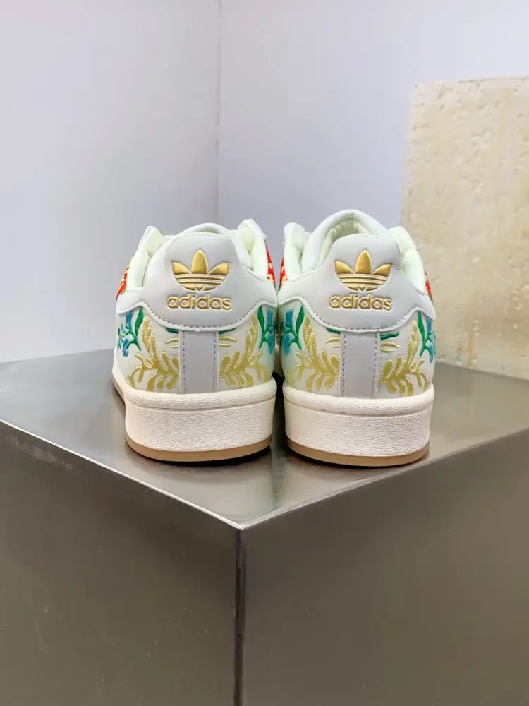 Breathable adidas Originals Superstar 2 Floral White – Sneakers 541 