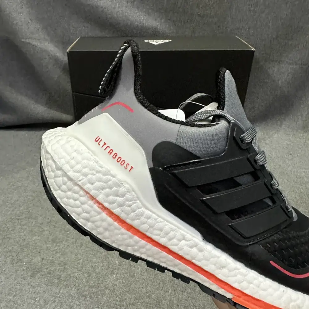 adidas Ultraboost 21 Carbon Black Running – Adidas MoistureWicking 567 