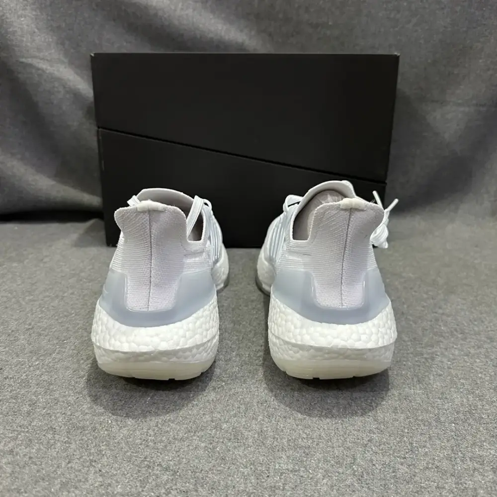 Sophisticated adidas Ultraboost 21 White Grey Running – Adidas Edition 574  ECFE657