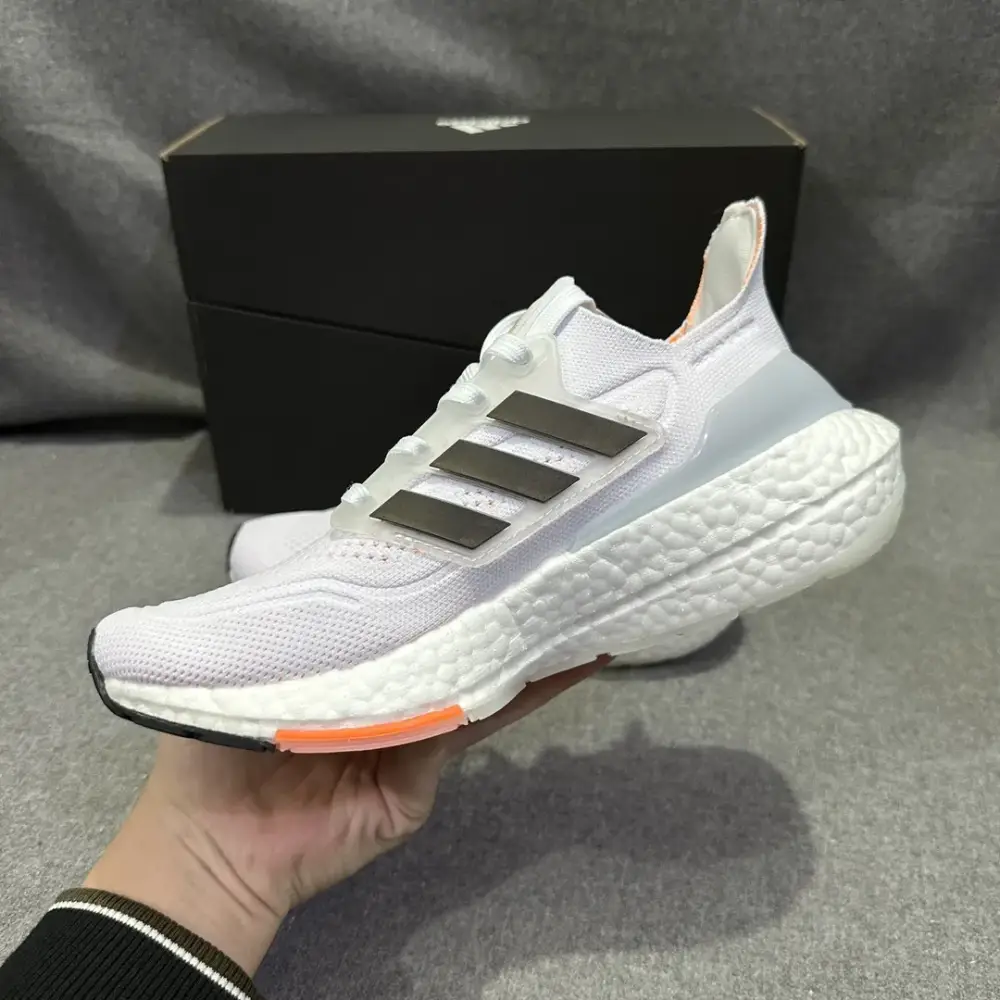 FlexibleFit adidas Ultraboost 21 White Orange Running – Adidas Edition 573 