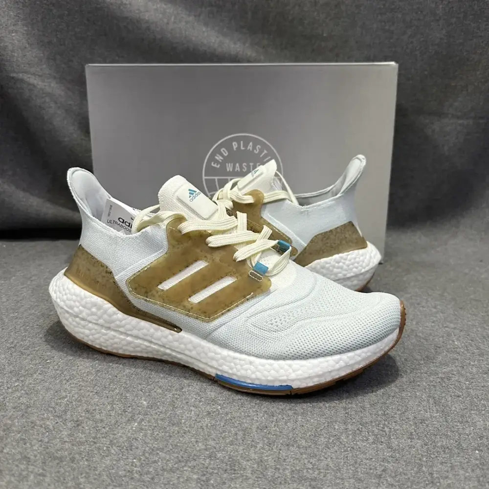 adidas Ultraboost 22 Linen Green Running – Adidas Refined 566 